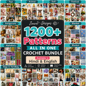 1200+ Crochet Pattern Bundle